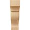 Ekena Millwork 1 3/4"W x 3"D x 6"H Mini Dearborn Wood Corbel, Red Oak CORW02X06X03DRRO - alternate 3
